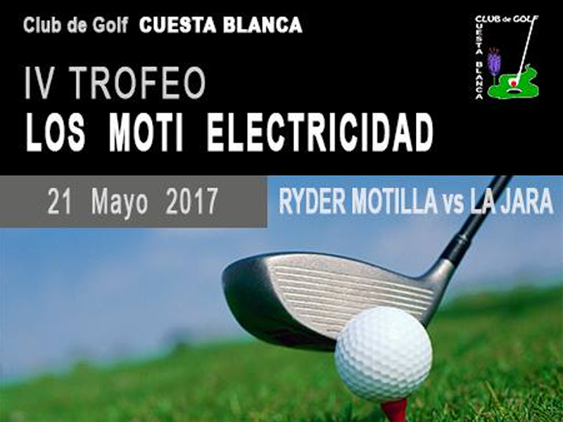 IV Torneo de Golf | Los Moti Electricidad - imagen 1