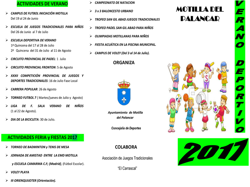 Verano Deportivo 2017 en Motilla del Palancar - imagen 1