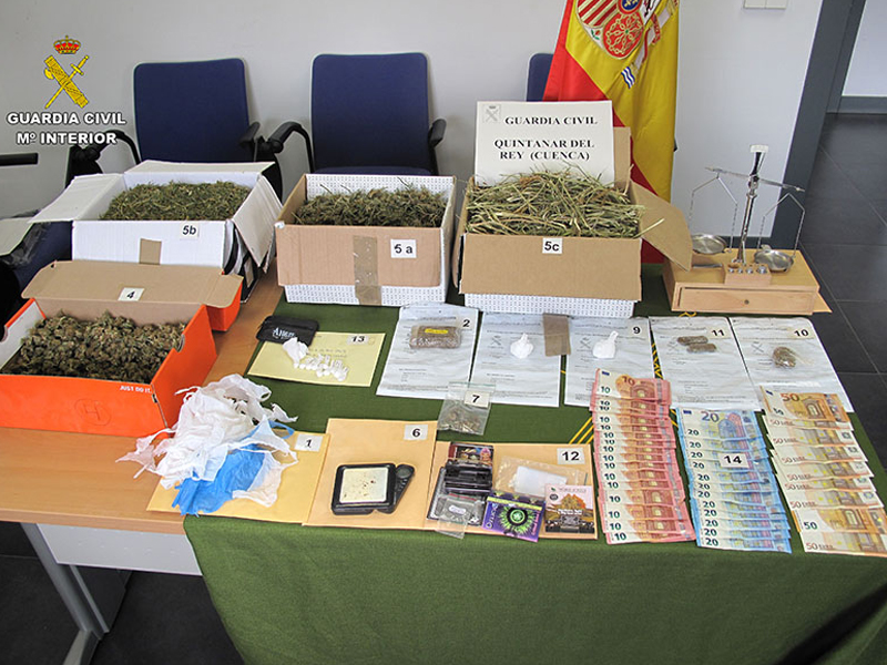 Dos detenidos por tráfico de drogas en la Mancha conquense - imagen 1