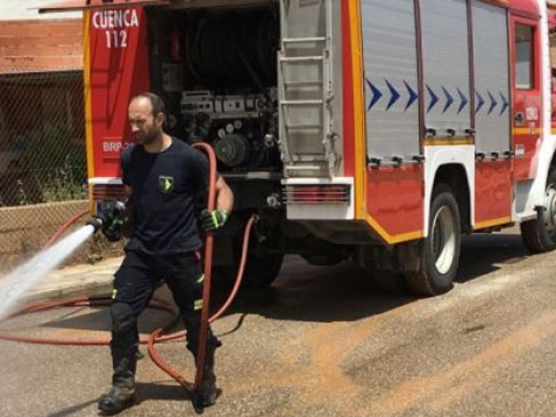 Los bomberos reclaman a la Diputación más inversión para igualarse al resto de la región - imagen 1