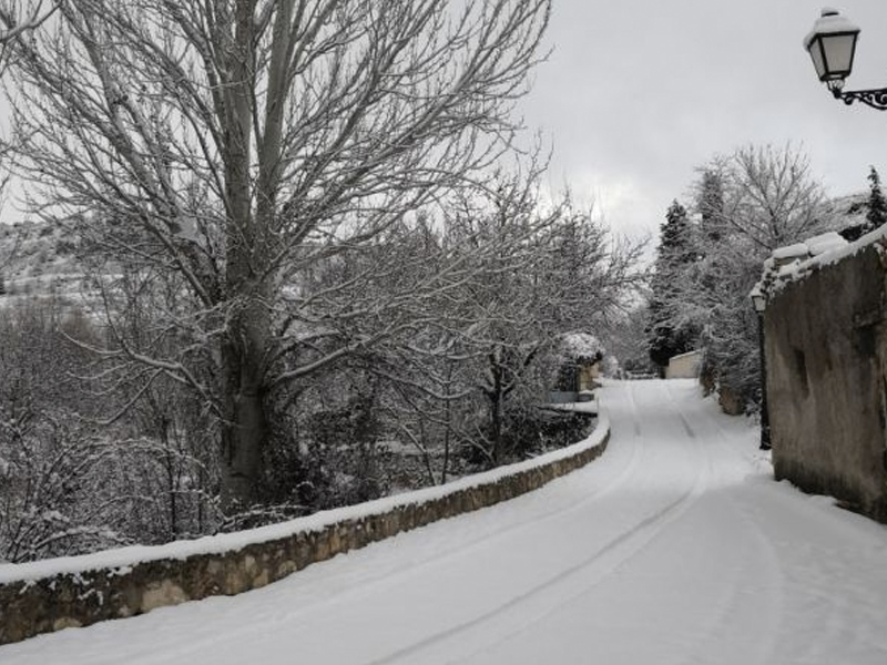 La nieve obliga a cancelar 90 rutas escolares en Cuenca este martes - imagen 1