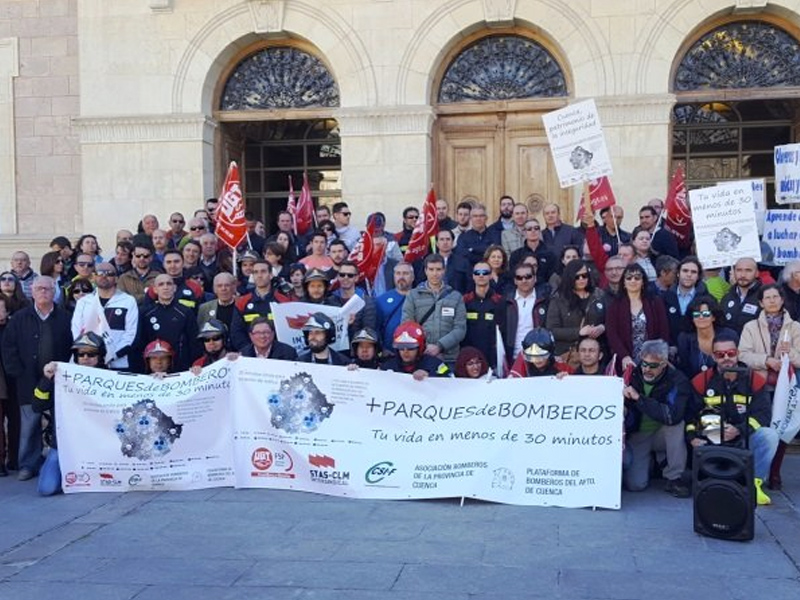 Bomberos demandarán a la Diputación de Cuenca por aumentar la jornada laboral - imagen 1