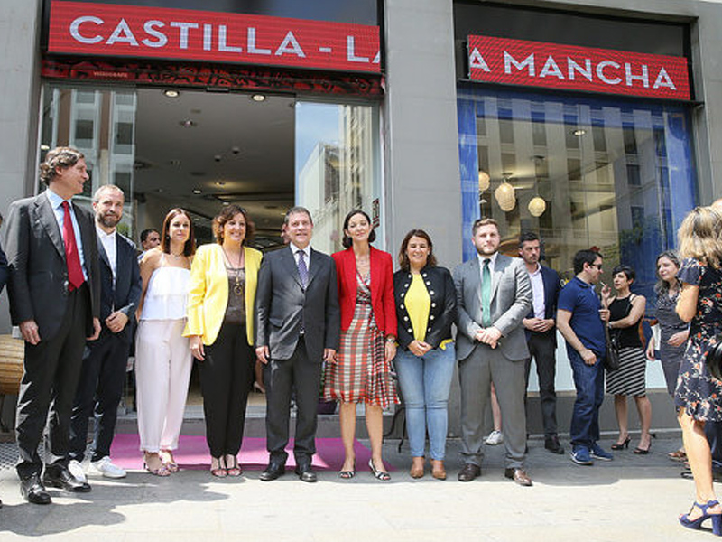 Castilla La Mancha estrena espacio turístico en la Gran Vía de Madrid - imagen 1