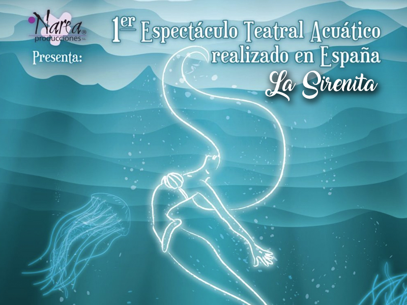 Espectáculo acuático La Sirenita | Piscina de Motilla del Palancar - imagen 1