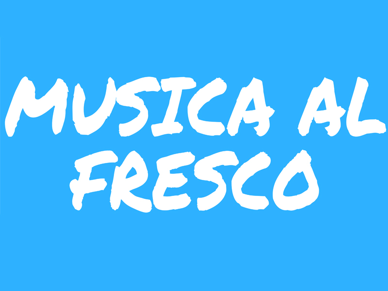 Cartel musica al fresco 2 logo