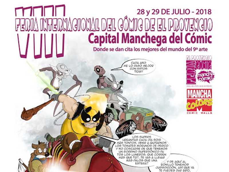 La VIII Feria Internacional del Cómic | El Provencio - imagen 1