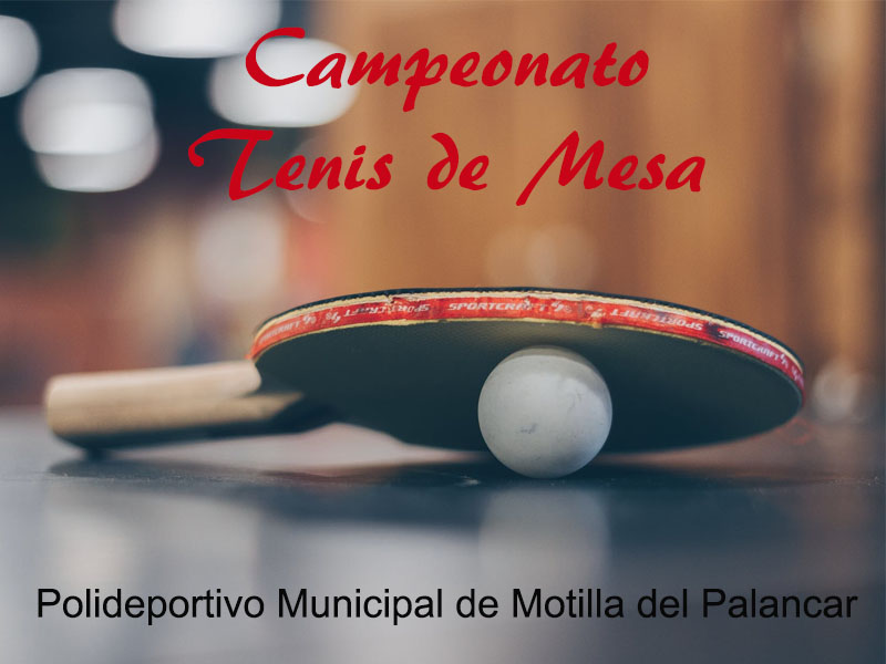 XIII Campeonato de Tenis de Mesa - imagen 1