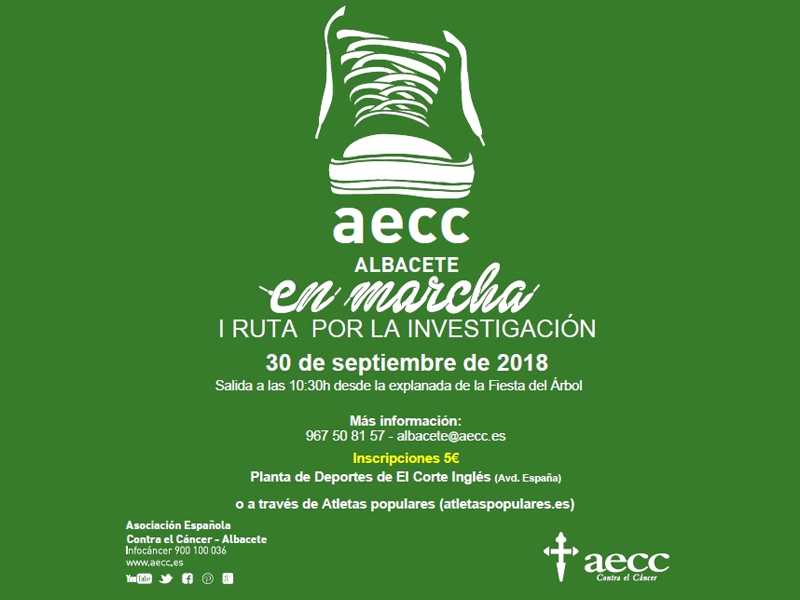 Marcha por la investigación del Cáncer. - imagen 1