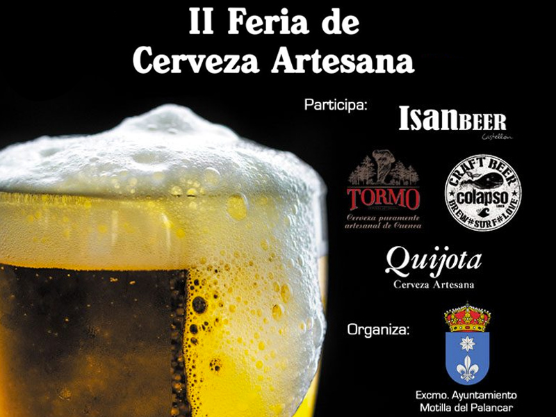II Feria Cerveza Artesana | Motilla del Palancar - imagen 1
