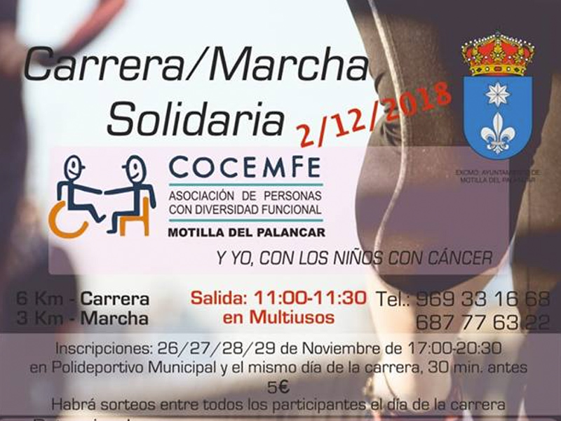 Carrera / Marcha Solidaria | COCEMFE - imagen 1