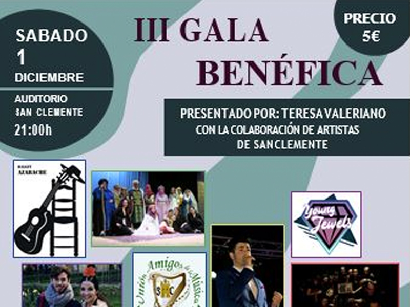 III Gala Benéfica | San Clemente - imagen 1