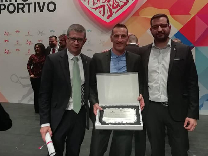 La EMD de Motilla recibe la placa regional al mérito deportivo del año 2017 - imagen 1