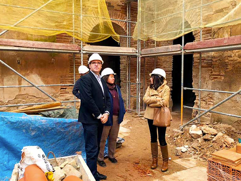 Las obras de rehabilitación del antiguo Convento de Clarisas de Villanueva de la Jara se desarrollan favorablemente - imagen 1