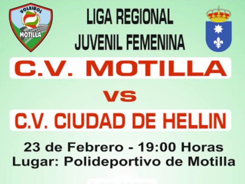VOLEIBOL | Club Voleibol Motilla - Ciudad de Hellín - imagen 1