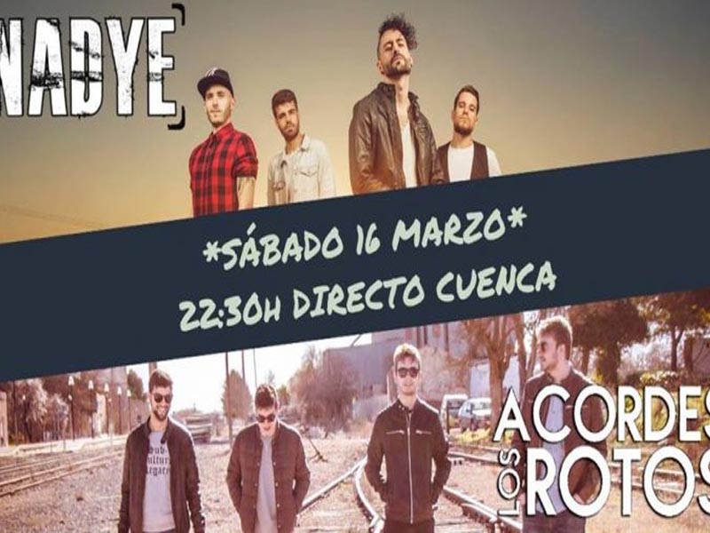 Concierto de Nadye + Acordes Rotos | Cuenca - imagen 1