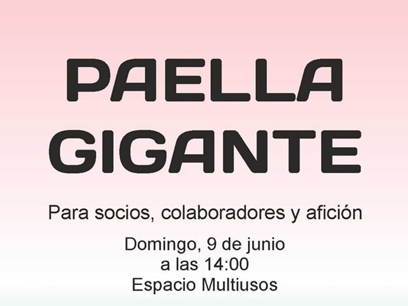 Paella Gigante | Voleibol Motilla - imagen 1