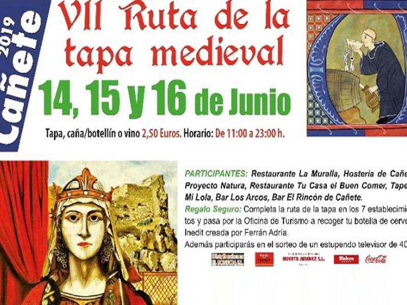 VII Ruta de la tapa medieval | Cañete - imagen 1
