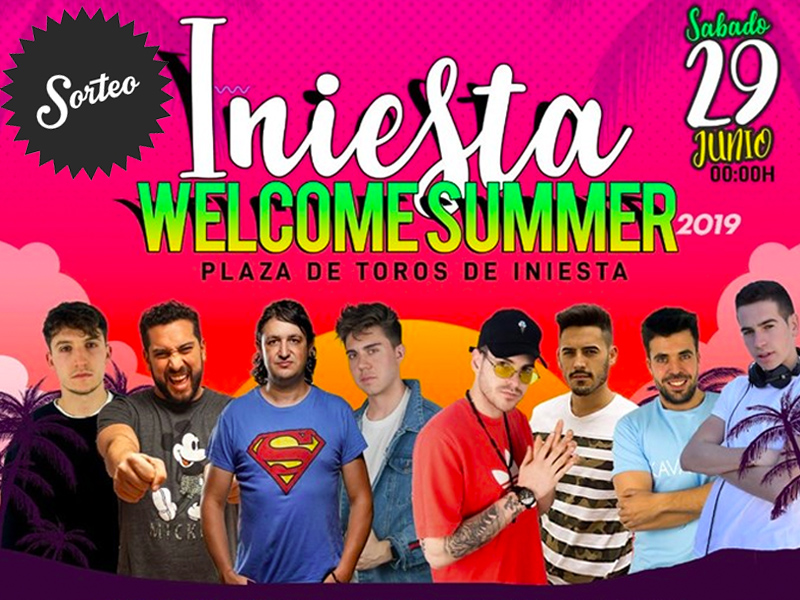 GANADOR/A SORTEO | 3 entradas "Iniesta Welcome Summer" - imagen 1