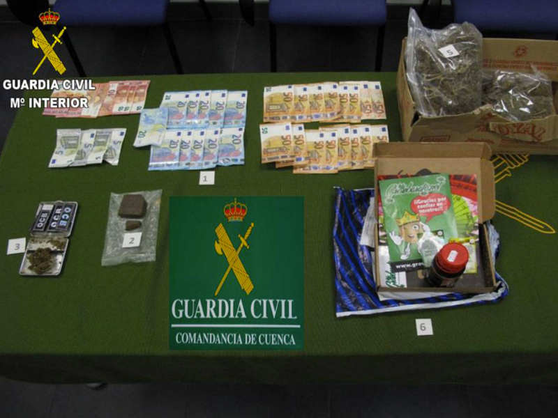 La Guardia Civil detiene a una persona por tráfico de drogas en La Jara - imagen 1