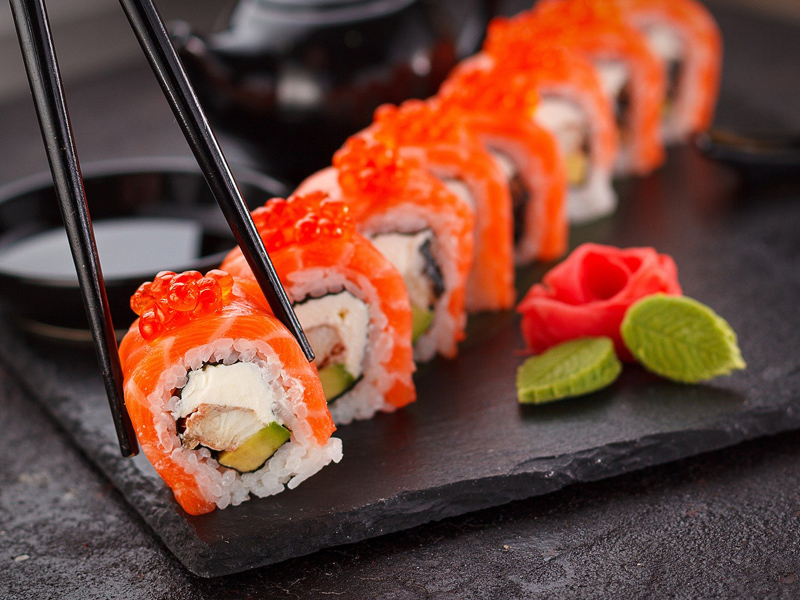 Sushi motilla