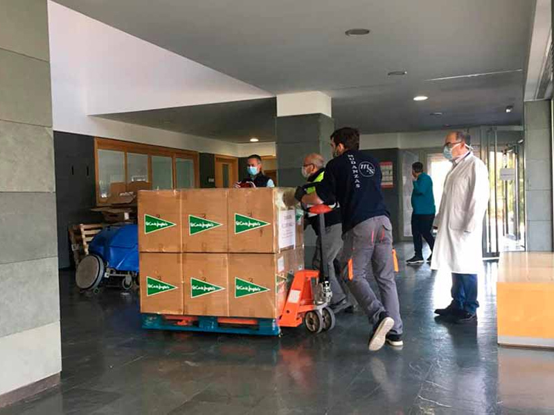 Donacion corte ingles