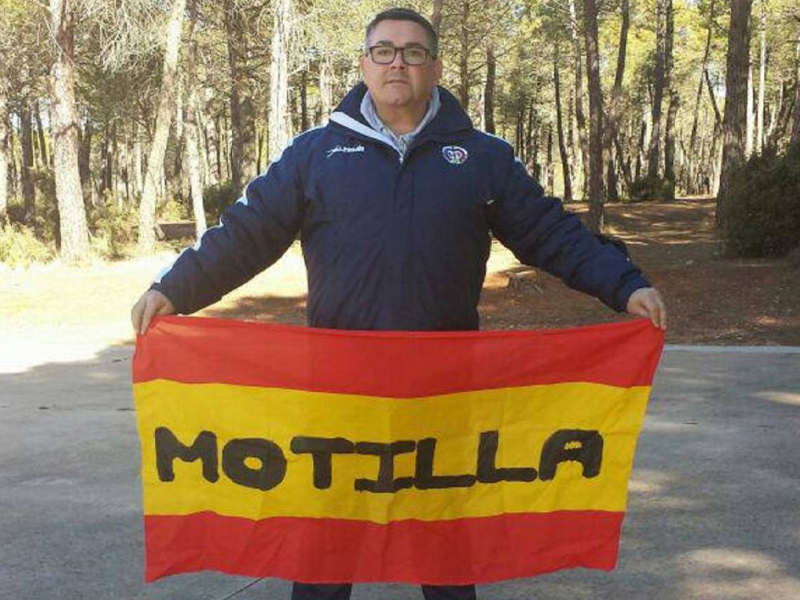 Pavo motilla