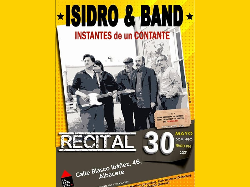 Concierto | Isidro & Band - imagen 1