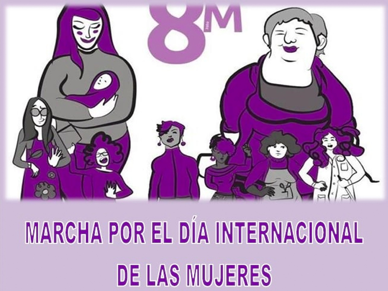 Marcha Día Internacional de la Mujer - imagen 1