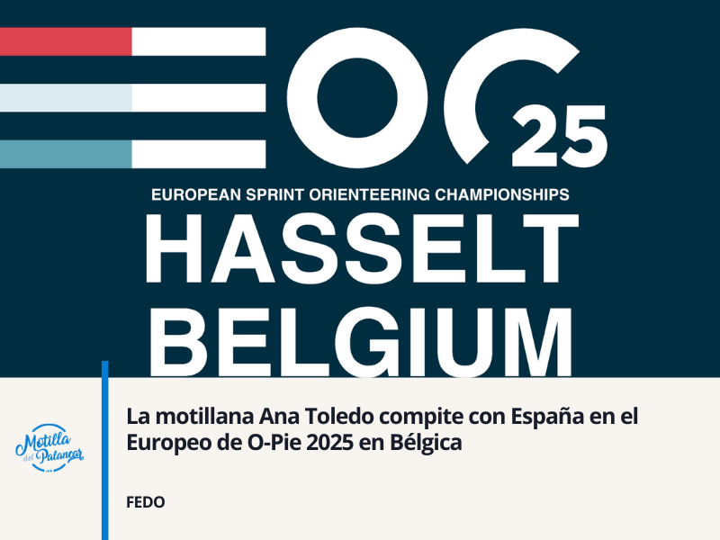 La motillana Ana Toledo compite con España en el Europeo de O-Pie 2025 en Bélgica - imagen 1