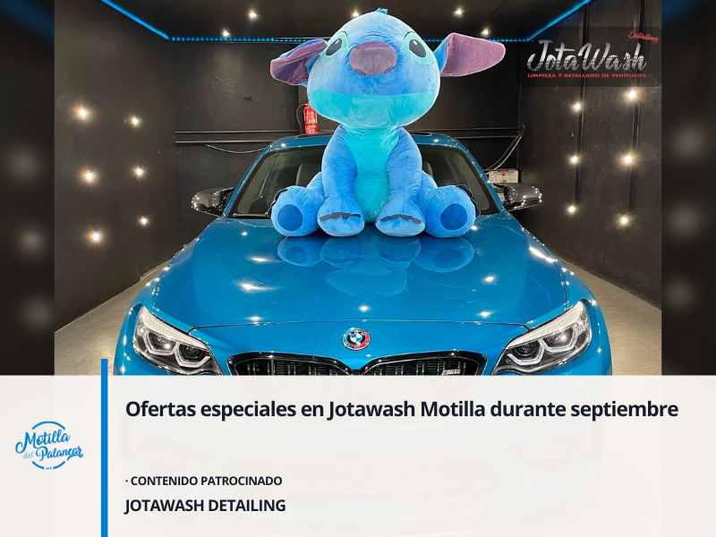 Ofertas especiales en Jotawash Motilla durante septiembre - imagen 1