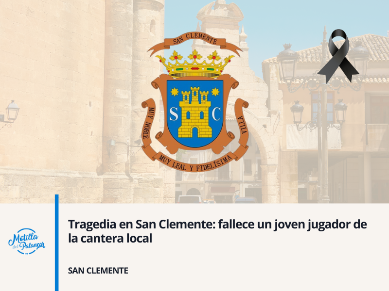 Tragedia en San Clemente: fallece un joven jugador de la cantera local - imagen 1