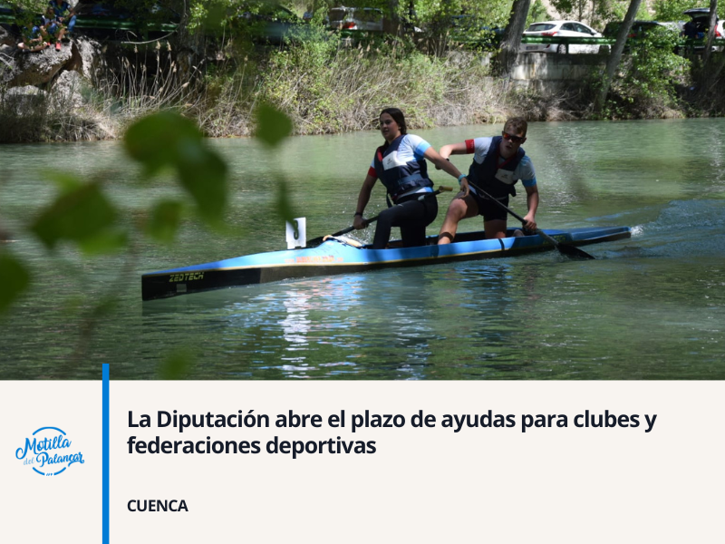 La Diputación abre el plazo de ayudas para clubes y federaciones deportivas - imagen 1
