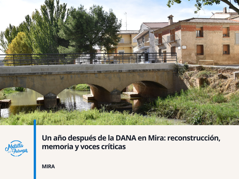 Un año después de la DANA en Mira: reconstrucción, memoria y voces críticas - imagen 1