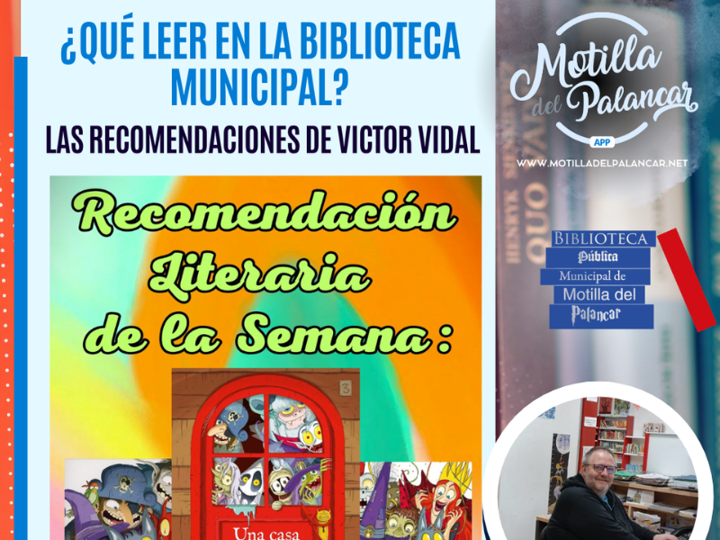 La recomendación semanal de Víctor Vidal: ¿Qué leer en la Biblioteca Municipal? - imagen 1