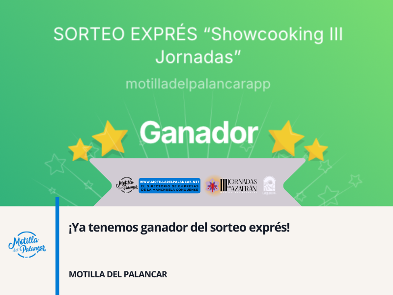 ¡Ya tenemos ganador del sorteo exprés! - imagen 1