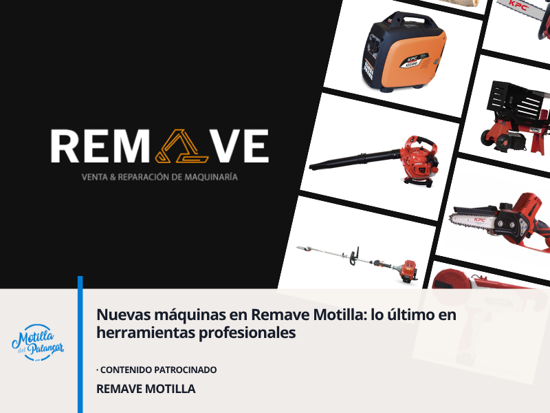 Nuevas máquinas en Remave Motilla: lo último en herramientas profesionales - imagen 1