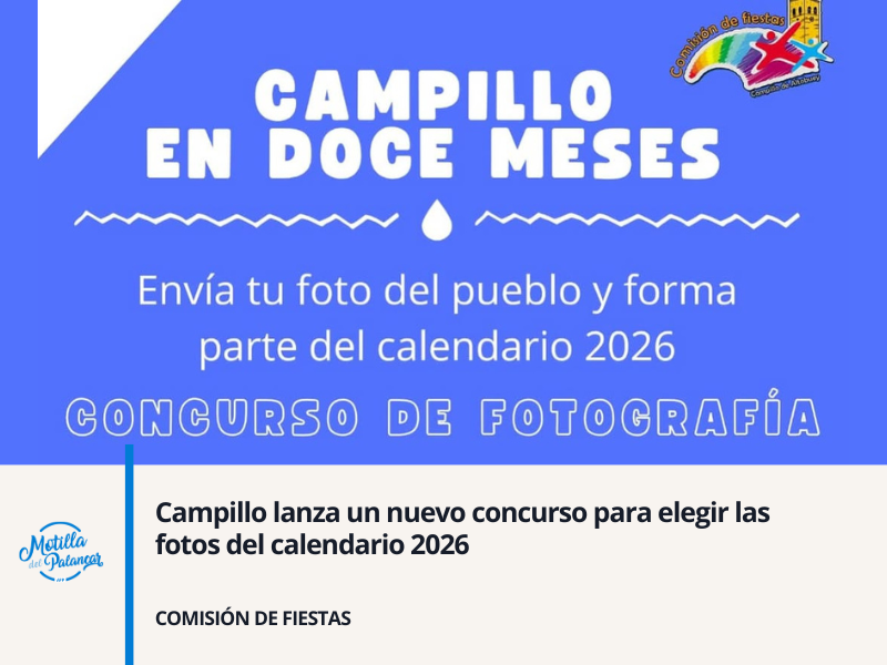 Campillo lanza un nuevo concurso para elegir las fotos del calendario 2026 - imagen 1