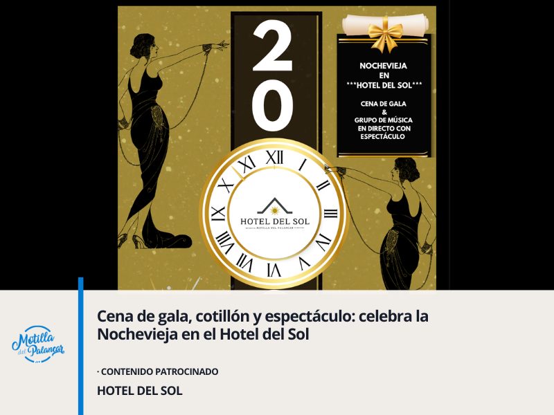 Cena de gala, cotillón y espectáculo: celebra la Nochevieja en el Hotel del Sol - imagen 1