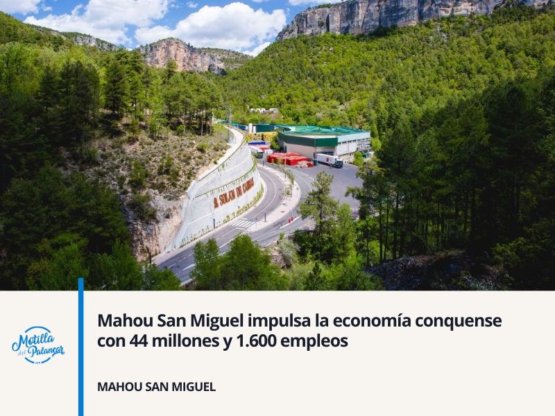Mahou San Miguel impulsa la economía conquense con 44 millones y 1.600 empleos - imagen 1