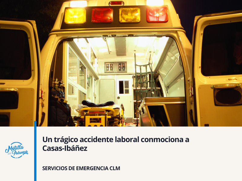 Un trágico accidente laboral conmociona a Casas-Ibáñez - imagen 1