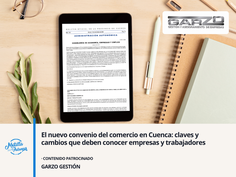 El nuevo convenio del comercio en Cuenca: claves y cambios que deben conocer empresas y trabajadores - imagen 1