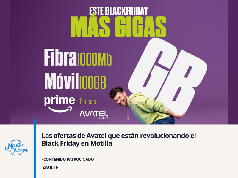 Las ofertas de Avatel que están revolucionando el Black Friday en Motilla - imagen 1