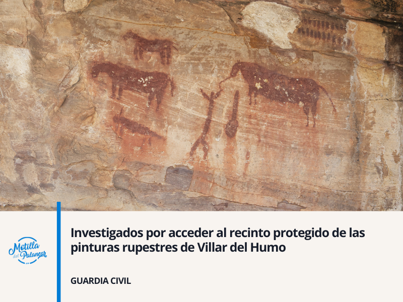 Investigados por acceder al recinto protegido de las pinturas rupestres de Villar del Humo - imagen 1