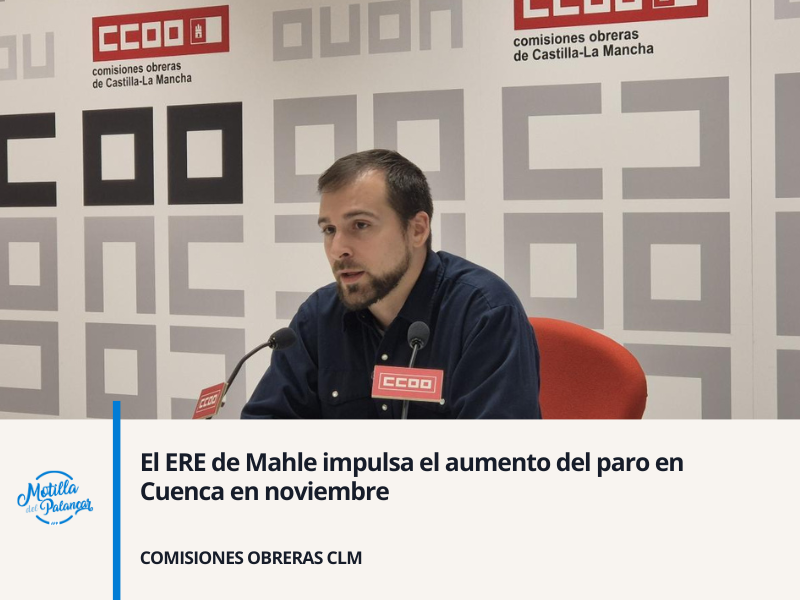 El ERE de Mahle impulsa el aumento del paro en Cuenca en noviembre - imagen 1