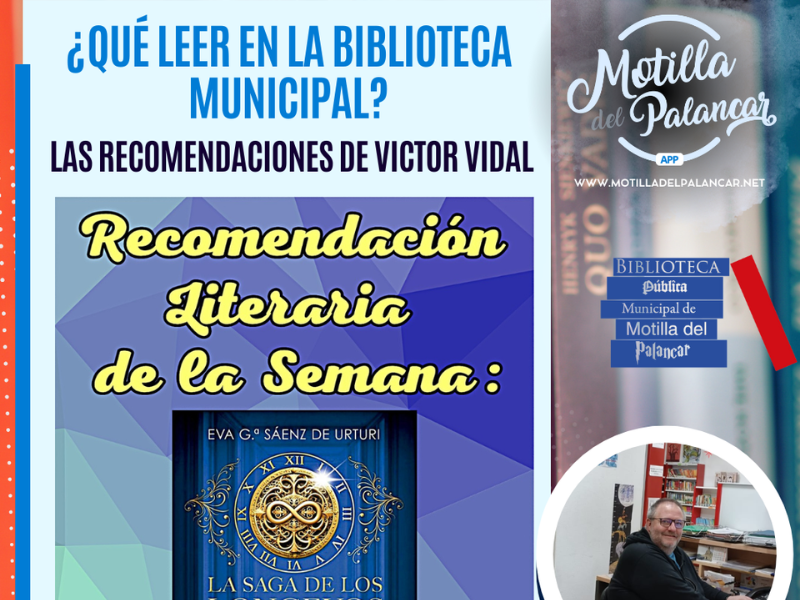 La recomendación semanal de Víctor Vidal: ¿Qué leer en la Biblioteca Municipal? - imagen 1