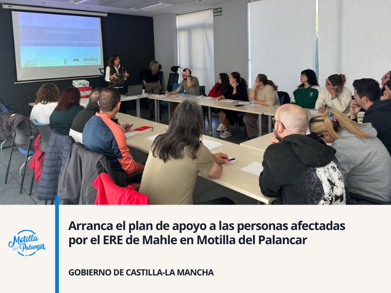 Arranca el plan de apoyo a las personas afectadas por el ERE de Mahle en Motilla del Palancar - imagen 1