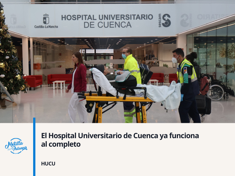 El Hospital Universitario de Cuenca ya funciona al completo - imagen 1