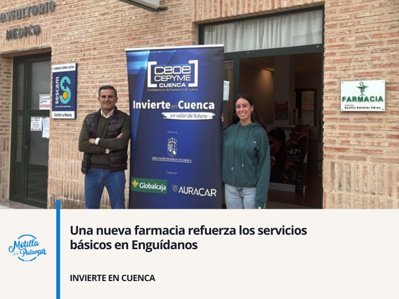 Una nueva farmacia refuerza los servicios básicos en Enguídanos - imagen 1