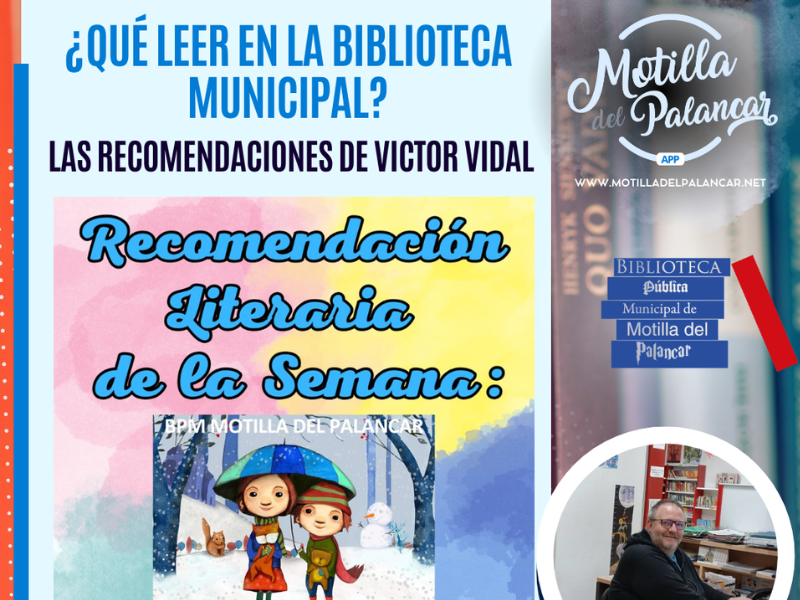 La recomendación semanal de Víctor Vidal: ¿Qué leer en la Biblioteca Municipal? - imagen 1