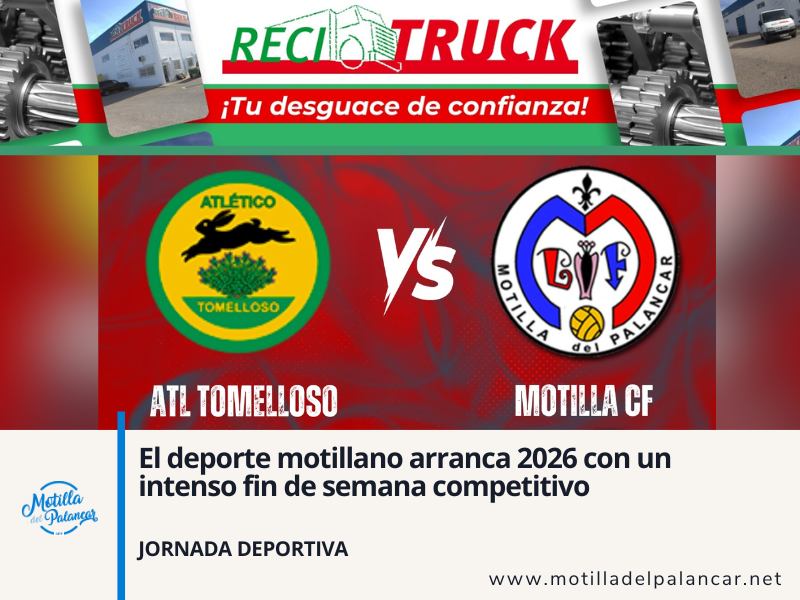 El deporte motillano arranca 2026 con un intenso fin de semana competitivo - imagen 1